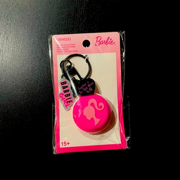 🎀 Barbie Straw Charm Keychain for Stanley 💕 - Picture 1 of 2